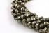 Pyrite Faceted Coin Beads, (PYR/COIN/7mm)